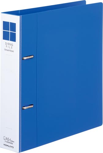 ＜スムーススタイル＞Ａ５縦　背幅４５ｍｍ　青１０冊画像