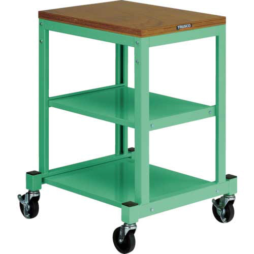 BN型小型作業台 450×600 ｷｬｽﾀｰ付 YG色 1台画像