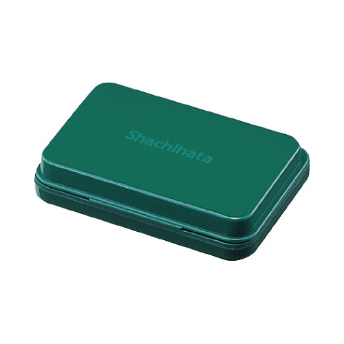 シヤチハタスタンプ台（油性顔料）小型　緑画像