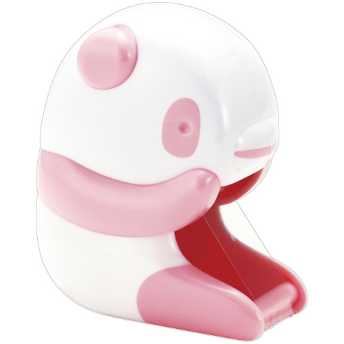 ｾﾛﾃｰﾌﾟ ﾊﾟﾝﾀﾞｶｯﾀｰ 15mm×8m ﾎﾜｲﾄ&ﾋﾟﾝｸ 1個画像