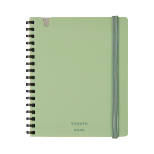 ソフトリングノート＜スーファ＞　４ｍｍ方眼罫　Ａ６