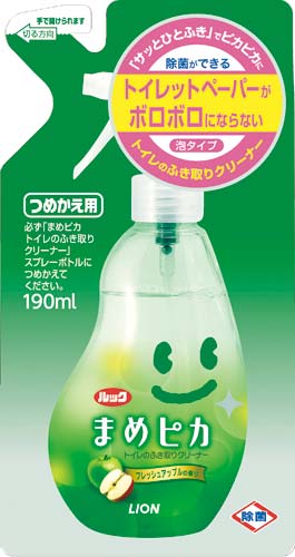 まめピカふき取りクリーナー詰替１９０ｍｌ×２４Ｐ画像