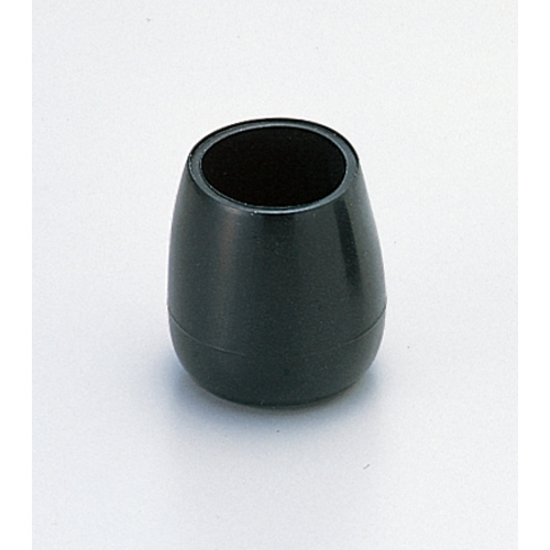 ｲｽ脚ｷｬｯﾌﾟ(ﾊﾟｲﾌﾟ用)黒丸 21mm 1ﾊﾟｯｸ(4個)