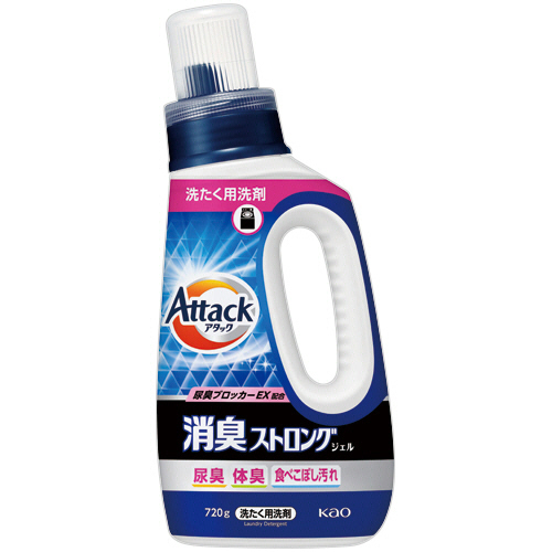 ｱﾀｯｸ 消臭ｽﾄﾛﾝｸﾞｼﾞｪﾙ 本体 720g 1本画像