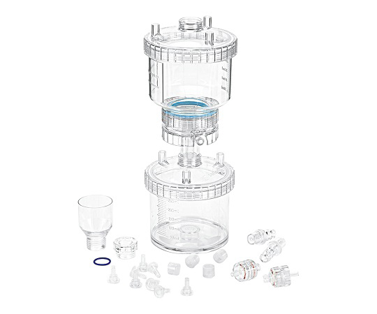 吸引式フィルターホルダー　レシーバーフラスコ付き画像