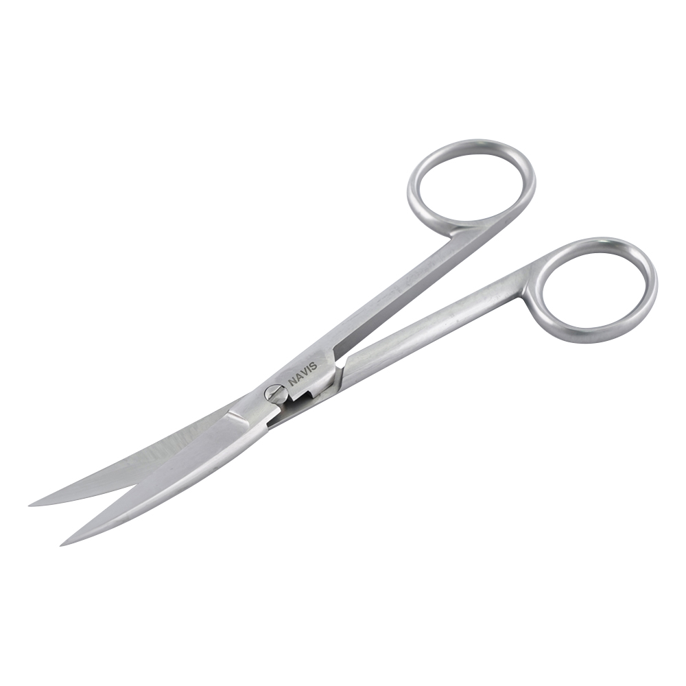 外科剪刀（ハズシ）　両鋭反　１４０ｍｍ