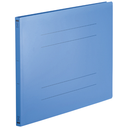 ﾌﾗｯﾄﾌｧｲﾙ(再生PP) A3ﾖｺ 150枚収容 背幅18mm ﾛｲﾔﾙﾌﾞﾙｰ 1ﾊﾟｯｸ(5冊)画像