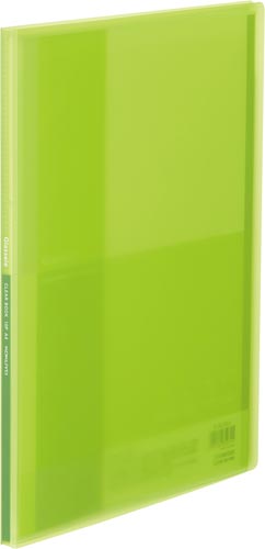 クリヤーブックグラッセルＡ４　１０枚　黄緑×１０画像