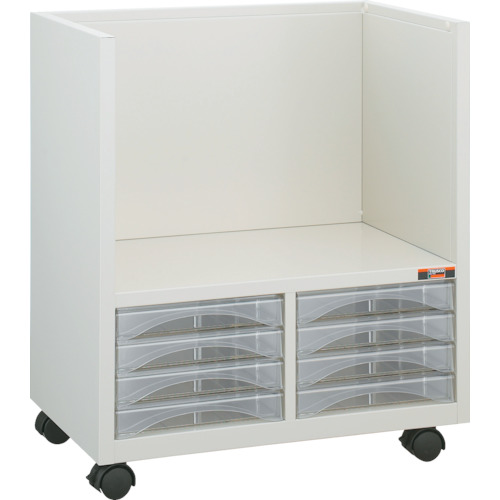 収納ｹｰｽ ｷｬｽﾀｰ付 A浅型引出8個付 1台画像