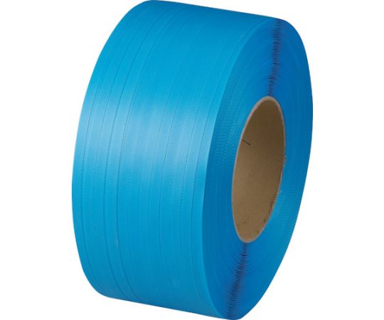 自動梱包器用PPバンド幅15.5mmX長さ2500m　青画像