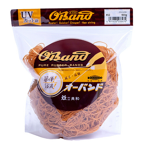 ｵｰﾊﾞﾝﾄﾞ #12 内径25.4mm 500g入 透明袋 1袋画像