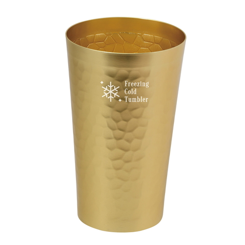 タンブラー フリージングコールド アルミタンブラー 480ml ゴールド画像