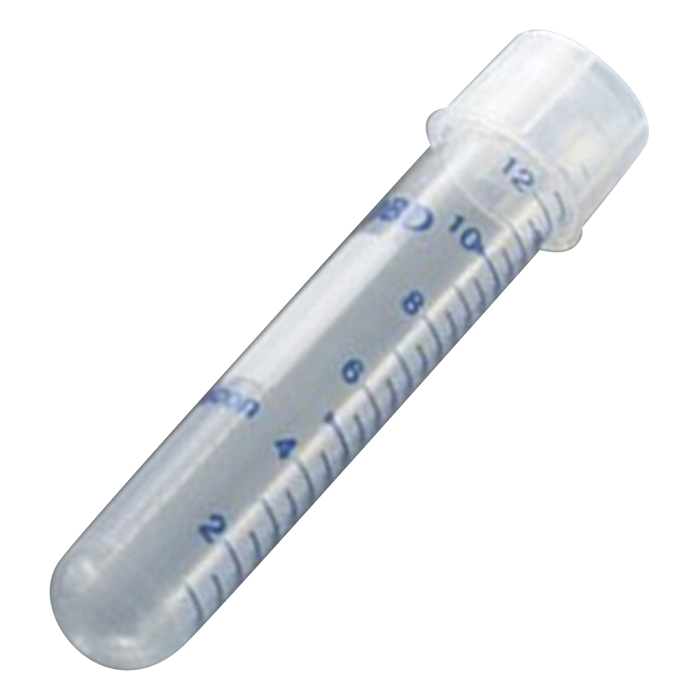 ラウンドチューブ PP 14mL ツーポジションキャップ付き 1箱（500本入）画像