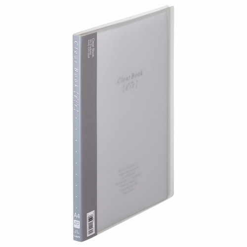 ｸﾘｱｰﾌﾞｯｸ(ｴｰﾙ) A4ﾀﾃ 20ﾎﾟｹｯﾄ 背幅14mm 透明 1冊画像