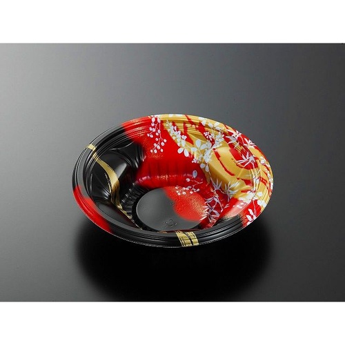 中央化学 どんぶり容器 CT うつわめし M18 かのかR-BK 本体画像