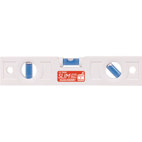 ｽﾘﾑﾚﾍﾞﾙ 200mm白 背面ﾏｸﾞﾈｯﾄ付 1本画像