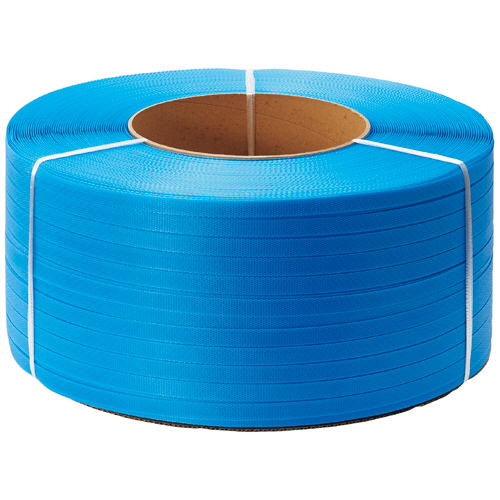 PPﾊﾞﾝﾄﾞ 自動梱包機用 15mm×2500m 青 1ｾｯﾄ(4巻)画像