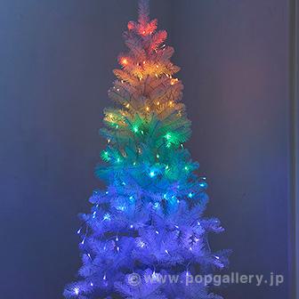 LEDレインボーグラデーションライト（クリアコード）画像