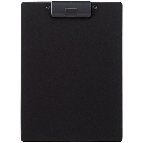 ｸﾘｯﾌﾟﾎﾞｰﾄﾞ(捺印対応) A4ﾀﾃ 黒 1ｾｯﾄ(10冊)画像