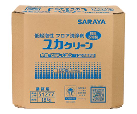 フロア用洗浄剤ユカクリーン18kg八角BIB