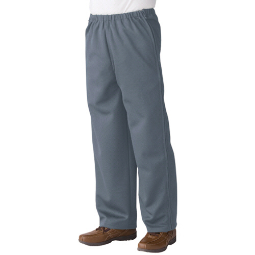 脇全開スウェットパンツ　紳士用　ネイビー杢　M　1着画像