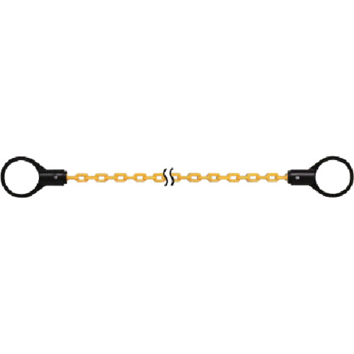 ｺｰﾝﾁｪｰﾝ 黄 1500mm 1本画像