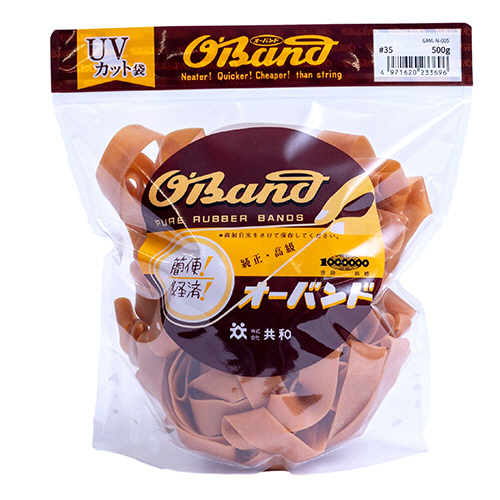 ｵｰﾊﾞﾝﾄﾞ #35 内径89mm 500g入 透明袋 1袋画像