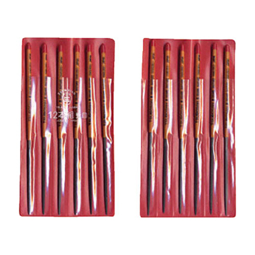 組ﾔｽﾘ 12本組(170mm) 角 荒目 1ﾊﾟｯｸ(12本)画像