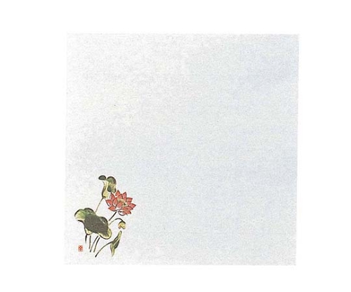 耐油天紙 はす(100枚入)6寸画像