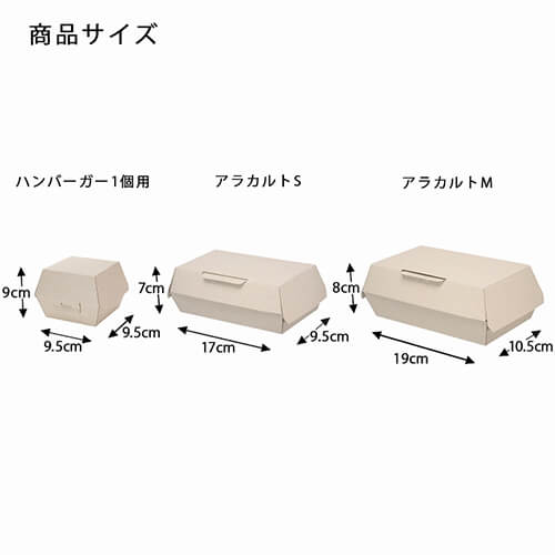 HEIKO 食品容器 エコパームボックス アラカルトS 20枚画像