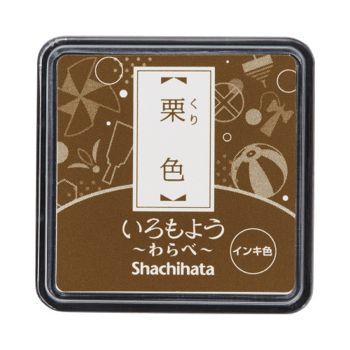 いろもよう　わらべ　栗色画像