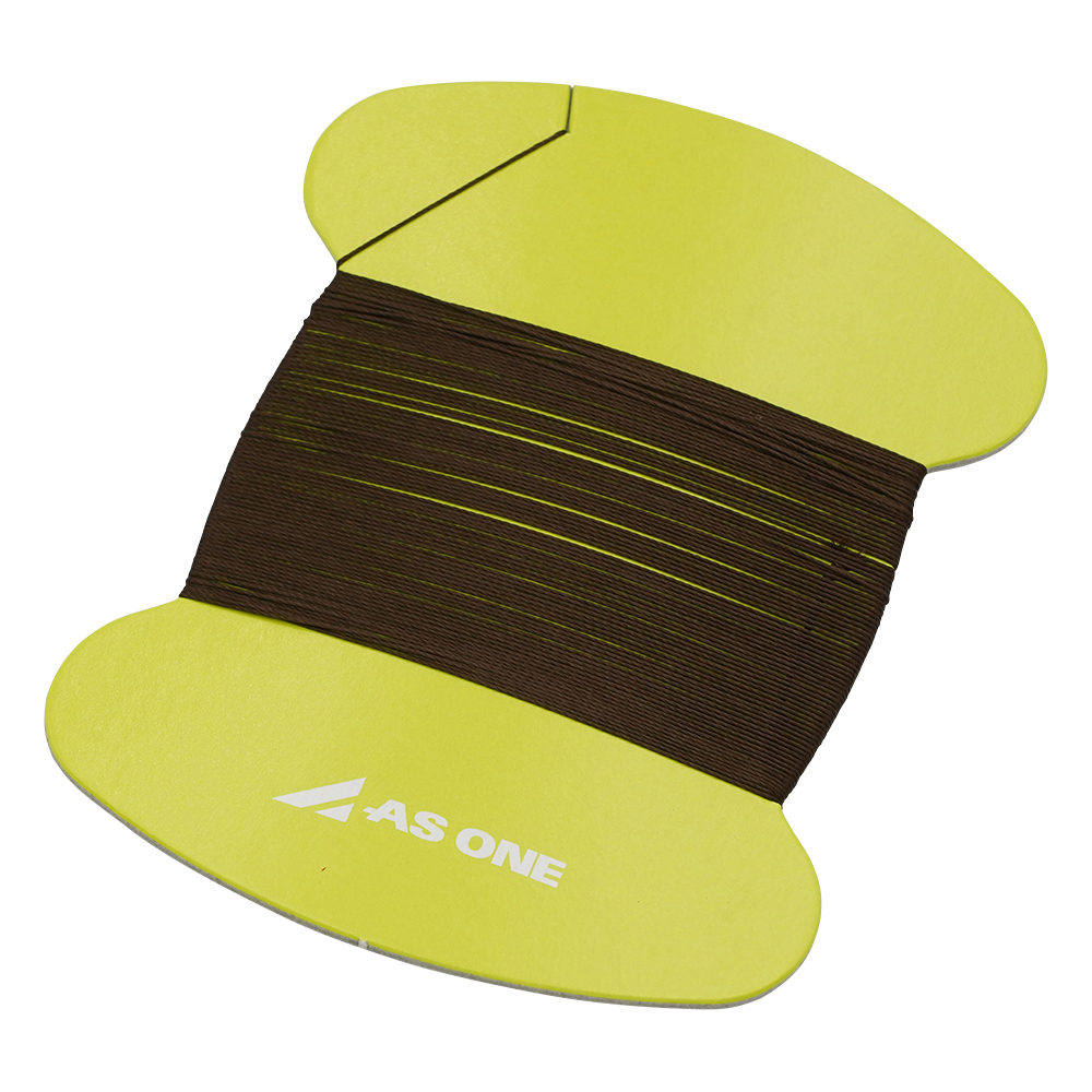 フッ素樹脂たこ糸　10m巻細　茶画像