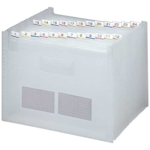 ﾄﾞｷｭﾒﾝﾄﾌｧｲﾙのびーる2 A4 25ﾎﾟｹｯﾄ ｸﾘｱ 1ｾｯﾄ(6冊)画像