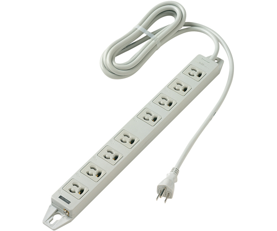 OAタップ（接地15A形） 8個口 3m 電源表示・抜け止め形画像