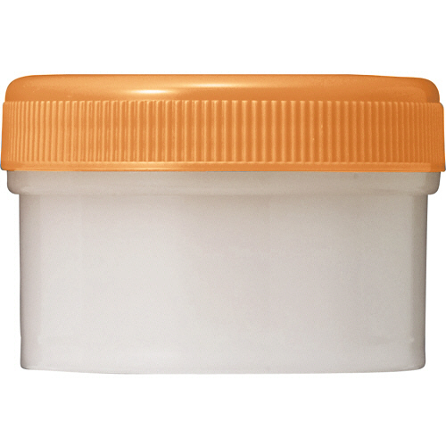 SK軟膏容器 B型 60ml ｵﾚﾝｼﾞ 1ｾｯﾄ(100個)画像