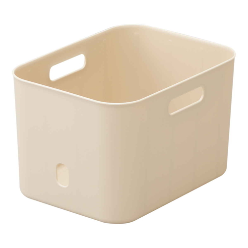 収納ケース ナチュラ インボックス ソフト SM ベージュ画像
