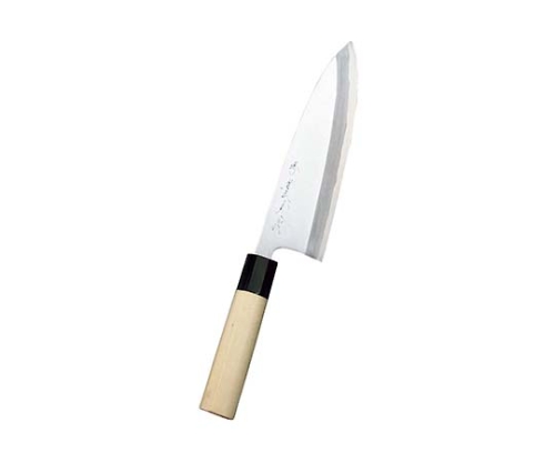 堺實光 上作（白鋼ニ号）出刃庖丁 19.5cm 17535