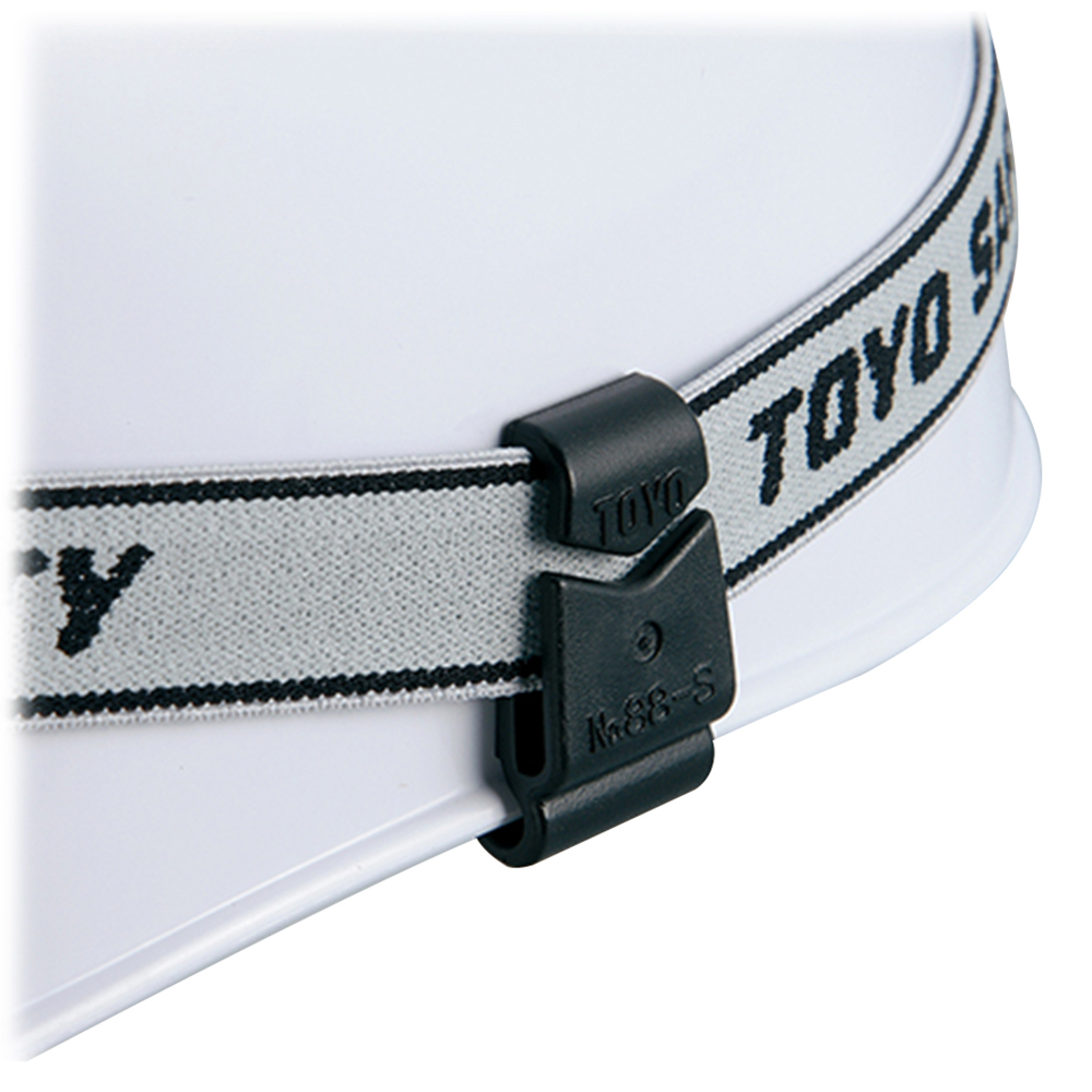 ゴーグルクリップ 溝無しヘルメット用 1組（2個入）