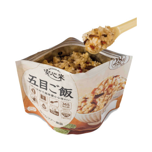 安心米　五目ご飯　１００ｇ　１ケース　５０食分画像