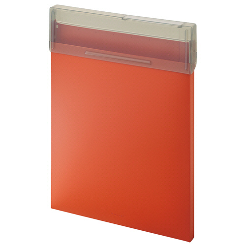 Mutual ｺﾝｸﾞﾚｽｹｰｽ A4ﾀﾃ 150枚収容 ﾃﾗｺｯﾀｵﾚﾝｼﾞ 1個画像