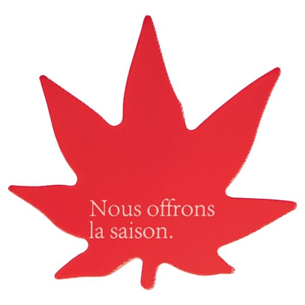 スウィーツ用品 モミジケーキピック-2(100枚) ヘッズ画像