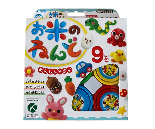 お米のねんど　9色画像