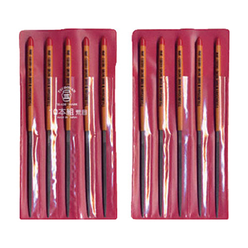 組ﾔｽﾘ 10本組(185mm) 角 荒目 1ﾊﾟｯｸ(10本)画像