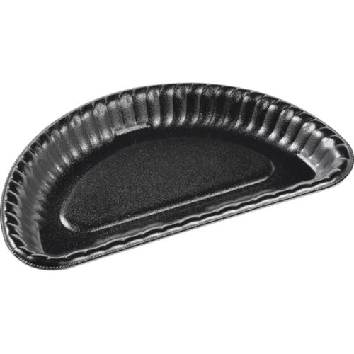 惣菜容器 MFPピザ丸 8インチ1/2 本体 黒W エフピコ [ケース販売]