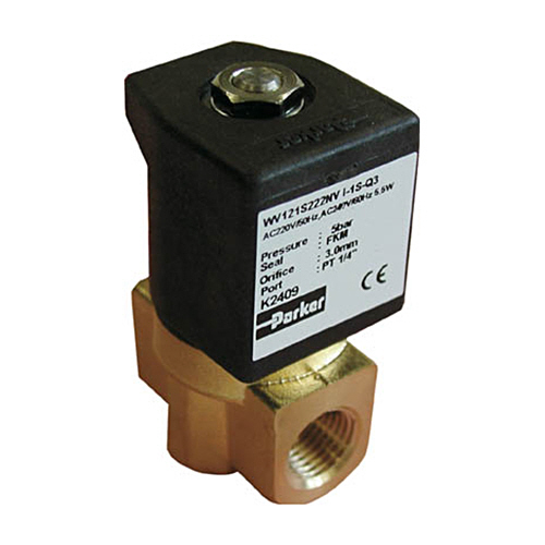 流体制御用直動形2ﾎﾟｰﾄﾊﾞﾙﾌﾞ Rc1/4 1台画像