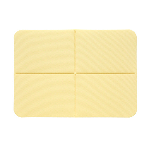 おくだけ吸着 吸水一番ﾊﾞｽﾏｯﾄ ｲｴﾛｰ 1枚画像