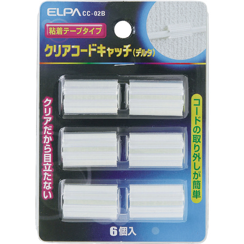 ｸﾘｱｰｺｰﾄﾞｷｬｯﾁ 1ﾊﾟｯｸ(6個)画像