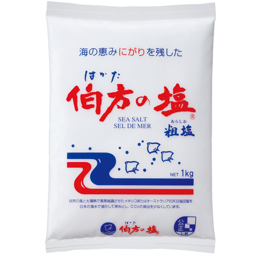 伯方の塩 1kg 1袋画像