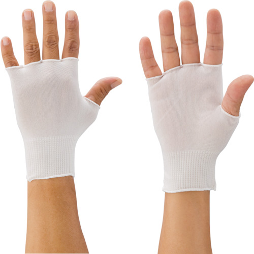 快適ｲﾝﾅｰ手袋15ｹﾞｰｼﾞ 指無し Mｻｲｽﾞ 1ﾊﾟｯｸ(10双)画像