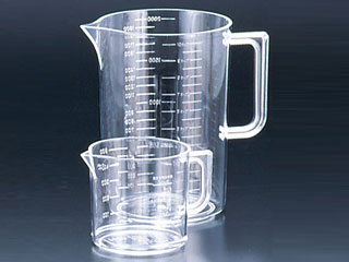 計量カップ アクリル水マス250cc画像